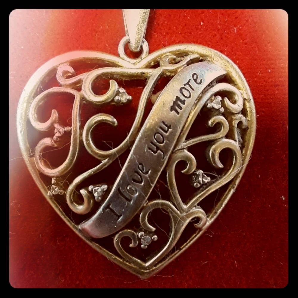 Gold and Sterling Pendant